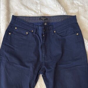 Ted Baker London Men's Navy Straight Jeans